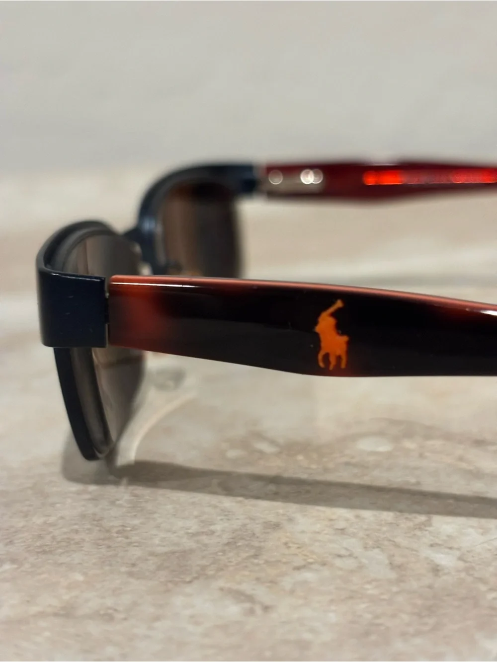 Polo Ralph Lauren Kids 8036 Rectangular Sunglasses with Brown Lenses
